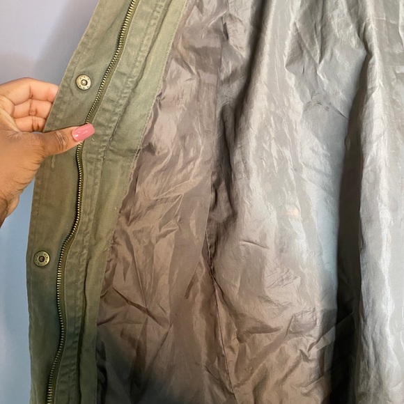 Comfortable Green Cargo Jacket - Picture 5 of 5